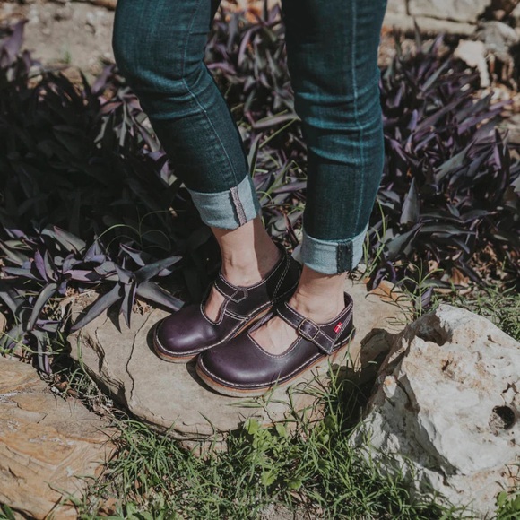 Duckfeet Plum himmerland Mary Jane Shoes. Size 40 - Picture 4 of 13